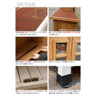 物置 収納庫 薄型 スリム おしゃれ 木製 屋外 ベランダ 1600