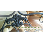 ベンチ ガーデン ファニチャー ホワイト おしゃれ アンティーク