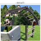 アーチ バラ ガーデンアーチ ローズアーチ ガーデニング 庭 単品