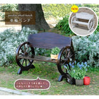 木製ベンチ ガーデン 屋外用 おしゃれ アンティーク 幅110