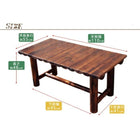 ガーデンテーブル 木製 ガーデンファニチャー屋外 庭 おしゃれ