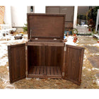 物置 屋外 収納庫 木製 おしゃれ オールドカントリー調オープントップストッカー