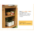 収納庫 パネル付 おしゃれ 物置 倉庫 屋外 木製 ベランダ