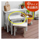 花台 フラワースタンド 木製 おしゃれ 屋外 ベランダ 庭 高さ52cm