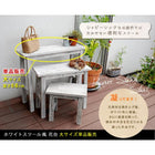 花台 フラワースタンド 木製 おしゃれ 屋外 ベランダ 庭 高さ68cm