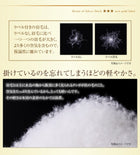 羽毛掛布団 単品 キングサイズ ニューゴールドラベル ダックダウン 日本製 防カビ 消臭