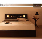 収納付きベッド 国産カバーポケットコイルマットレス ダブル