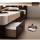 収納付きベッド プレミアムポケットコイルマットレス ダブル