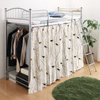 高さが選べる宮付きパイプロフトベッド ハイタイプ シングル