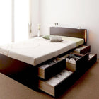 チェストベッド 薄型スタンダードポケットコイル セミシングル