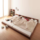 大型フロアベッド 分割・シンプル スタンダードボンネルコイル ワイドK220(S+SD)