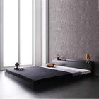 フロアベッド 国産カバーポケットコイル ダブル