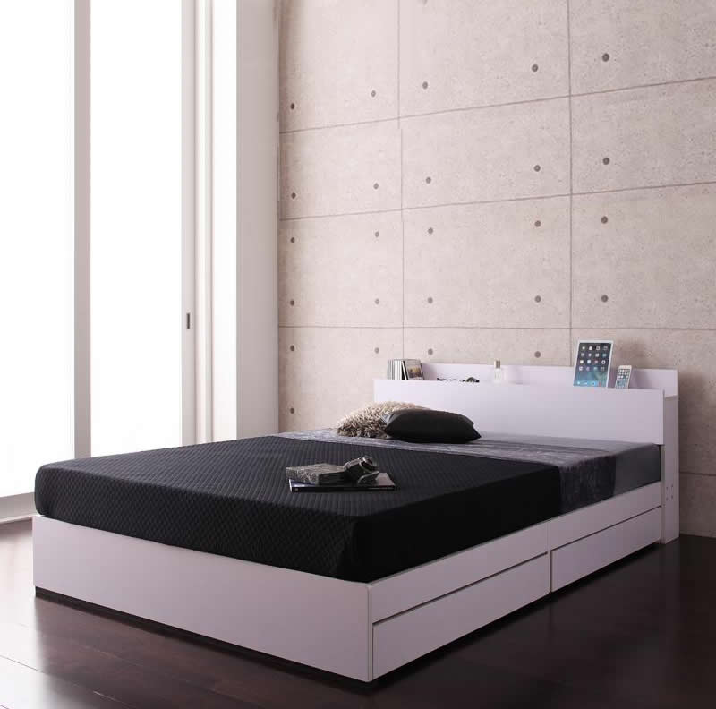 フランスベッド マルチラススーパースプリングマットレス付き ベッド