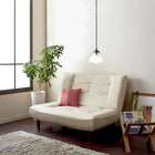 ソファ レザー 2人掛け ハイバック コイルソファ ソファー