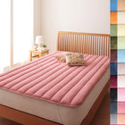 パッド・シーツ 単品 中わたボリュームタイプ シングル マイクロファイバー 20色