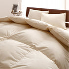 羽毛掛布団 単品 シングル 日本製 防カビ 消臭 フランス産 ホワイトダックダウン エクセルゴールドラベル