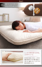 敷布団 プレミアムグース 93% ダブル10点セット プレミアムゴールドラベル羽毛布団 ボリュームタイプ