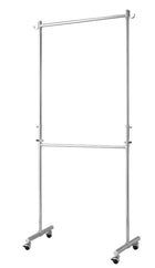 ハンガーラック 幅95.5 上下ダブルバー頑丈