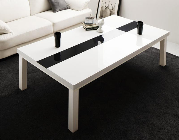 こたつテーブル 単品 5尺長方形(80×150cm) 鏡面仕上げ