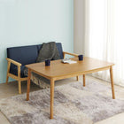 こたつ 単品 こたつ テーブル 4尺 長方形 80×120 北欧 高さ調整