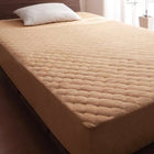 ボックスシーツ 単品 パッド一体型 20色 コットンタオル 洗える ワイドキング