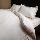 掛布団カバー単品 ダブル 9色 ホテルスタイル ストライプ サテン