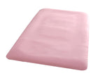 敷布団用 フィットシーツ 単品 和式用 ダブル 無地×スモークピンク