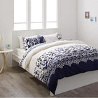 布団カバーセット ベッド用 ダブル4点セット 地中海リゾート カバーリング