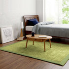 おしゃれ ラグ コットンタオルラグ すっきりタイプ 130×185 ふっくら キルト仕立て 洗える 防ダニ 抗菌 防臭