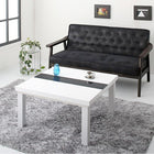 こたつ単品 鏡面仕上 正方形 75×75