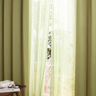 レースカーテン 2枚組 幅150 × 176 6色 × 54サイズから選べる 防炎 プライバシー