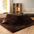 こたつ 掛け敷布団 2点セット 4尺 長方形 80×120 天板対応 防ダニ フランネル