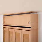 耐震収納上置 高さ35cm〜67cm対応でどこでも設置可! 幅86 奥行29