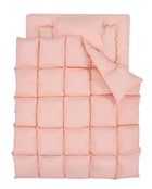 羽根布団8点セット ベッドタイプ&和タイプ シングル8点セット 3年保証 新20色 ベッドタイプ/シングル/さくら