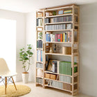 つっぱりシェルフ・ラック 本体 幅120 奥行29 国産 ひのき