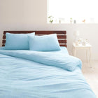 ボックスシーツ 単品 ベッド用 シングル 20色 コットンタオル カバーリング パウダーブルー