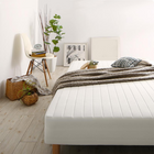 マットレスベッド クイーン 脚付き ポケットコイルマットレス 脚30cm