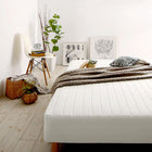 マットレスベッド クイーン 脚付き ボンネルコイルマットレス 脚15cm