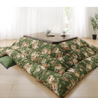 こたつ用掛布団単品 5尺長方形 90×150 天板対応 ローズ柄国産ボリューム