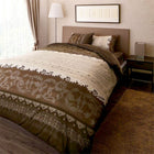 掛布団カバー単品 クイーン リゾートモダン モカブラウン