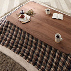 ダイニングこたつ テーブル W135 高さ調節