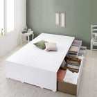 ベッドフレームのみ ベッド 収納 大容量 シングル 引出し2杯