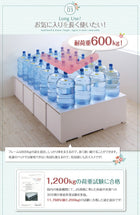 ベッド 収納付き 大容量 シングル 薄型スタンダードボンネルコイル 引き出しなし