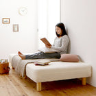 マットレスベッド ショート丈分割式 国産ポケット シングル ショート丈 脚22cm