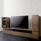 テレビボード テレビ台 収納付き TVボード TV台 3点セット(テレビボード+キャビネット×2) 木扉 幅180