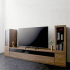テレビボード テレビ台 収納付き TVボード TV台 3点セット(テレビボード+キャビネット×2) ガラス扉 幅180