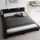 ローベッド ライト・棚・コンセント スタンダードボンネルコイル ダブル