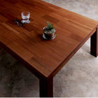 こたつテーブル 単品 4尺長方形(80×120cm) 天然木モザイク調デザイン継脚