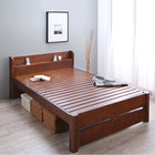 天然木すのこベッド 6段階高さ調節 フランスベッド マルチラススーパースプリング シングル