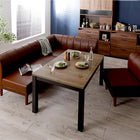 こたつ ソファ 高さ調節 リビングダイニングセット 5点セット テーブル+2人掛けソファ1脚+1人掛けソファ2脚+コーナーソファ1脚 W120